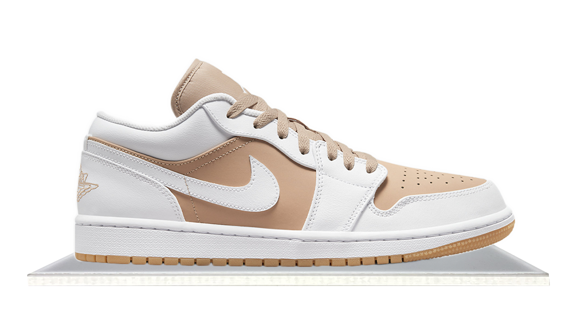 air jordan 1 low hemp white tan