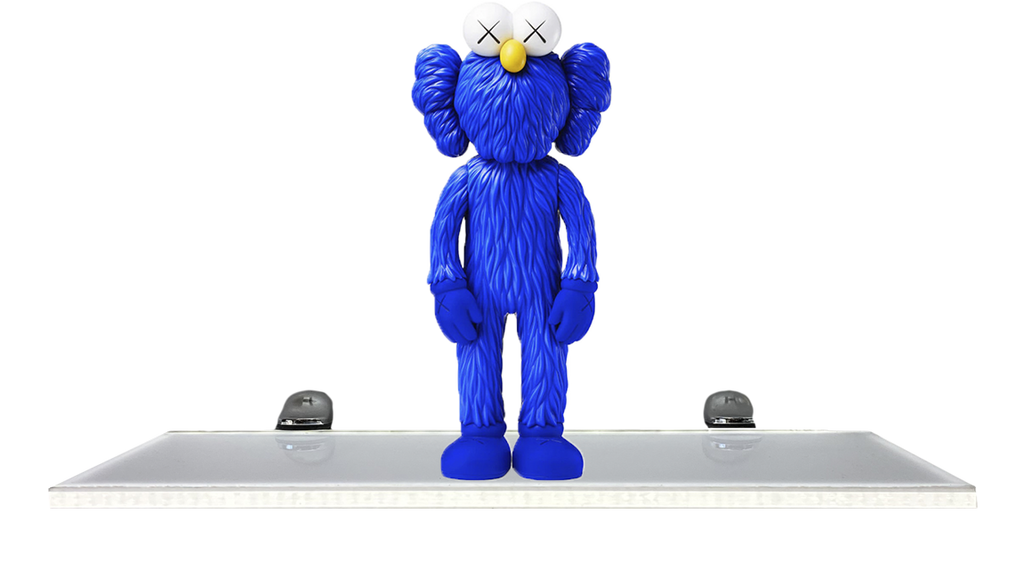 blue kaws wallpaper