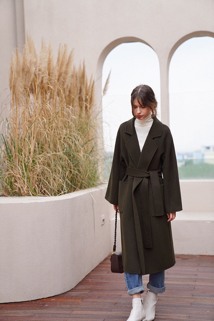 RANDEBOO- Basic wool long coat | www.innoveering.net