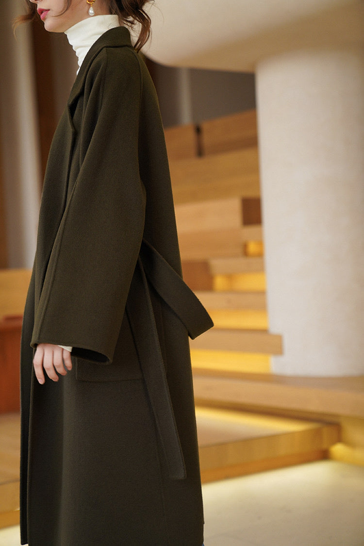 cizatto Wool Gown Coat - ロングコート