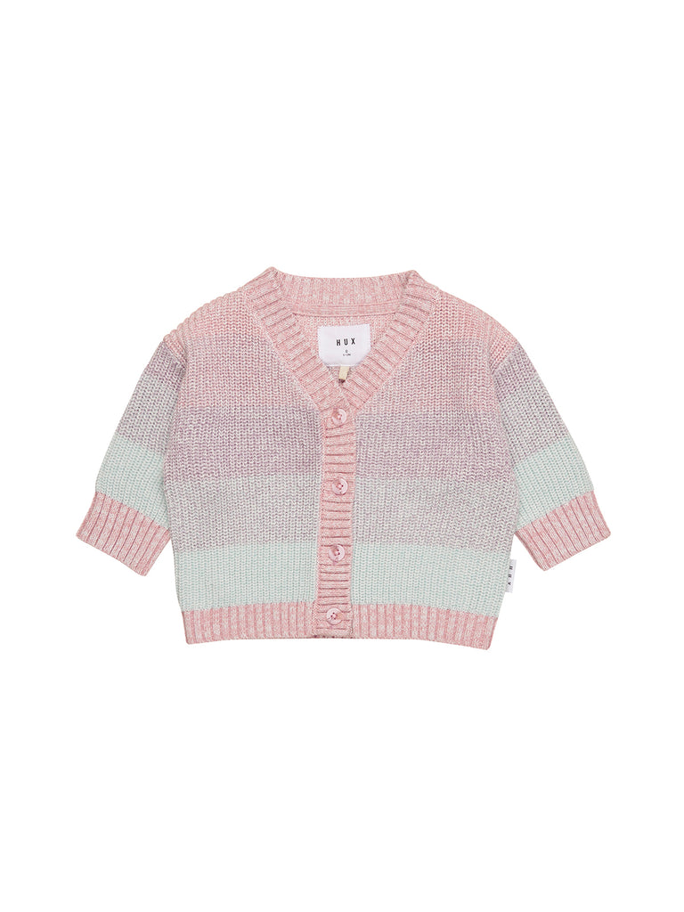 MISHA & PUFF Saltwater Cardigan - Primary Space Dye – Little