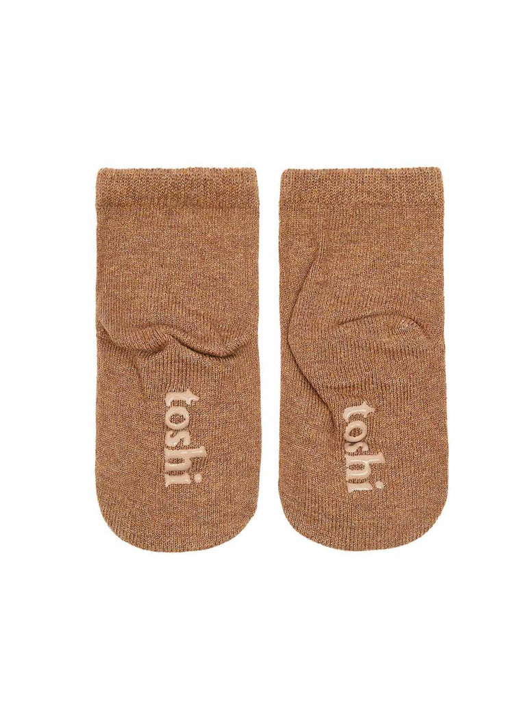 TOSHI Organic Baby Socks - Walnut – Little Bambinos NZ