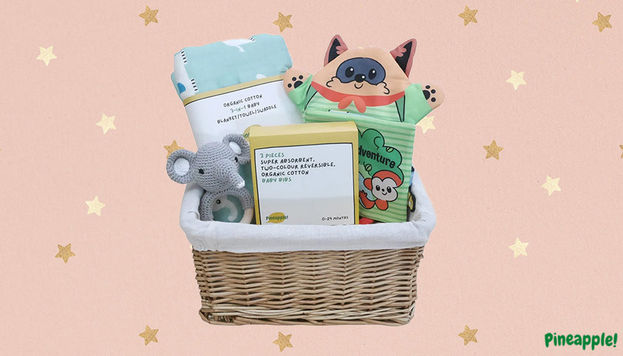 Get your baby hampers in Singapore on Pineapple