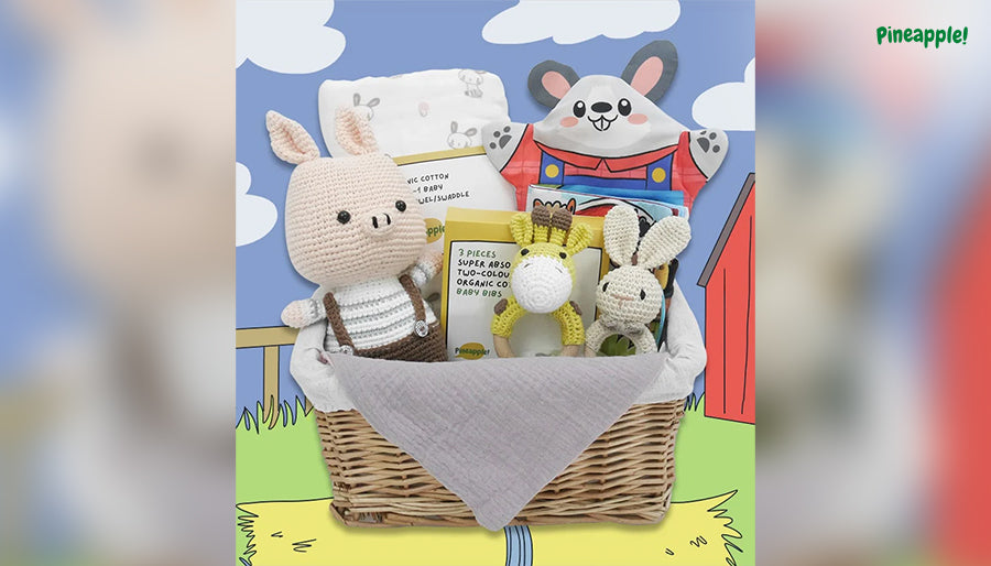 Shop newborn hampers and baby gift boxes online in Singapore
