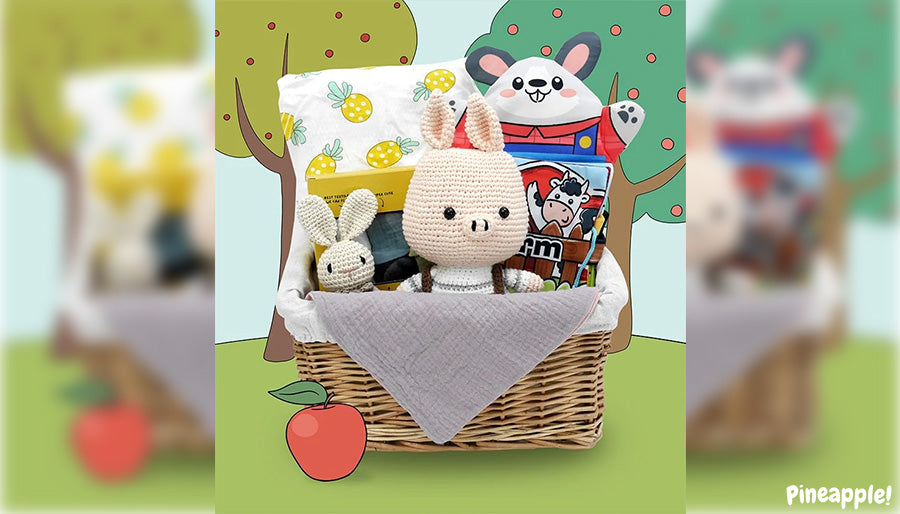 Shop newborn hampers in Singapore online at Pineapple