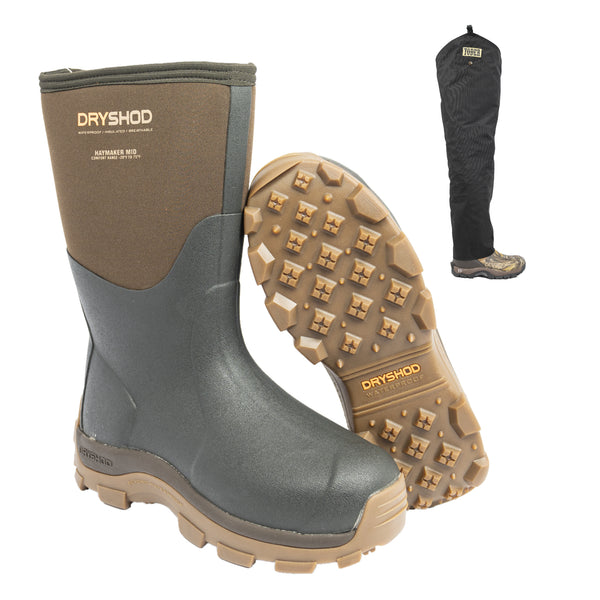 Dryshod Rubber Waterproof Boots with Yoder Chaps – Conkey's Outdoors