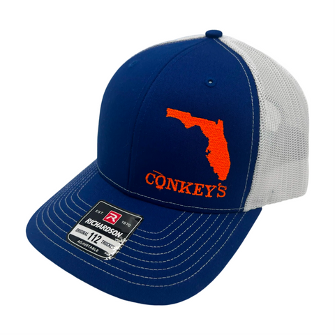 Conkeys Original - Richardson 112 Hat (Gray/Orange) – Conkey's Outdoors