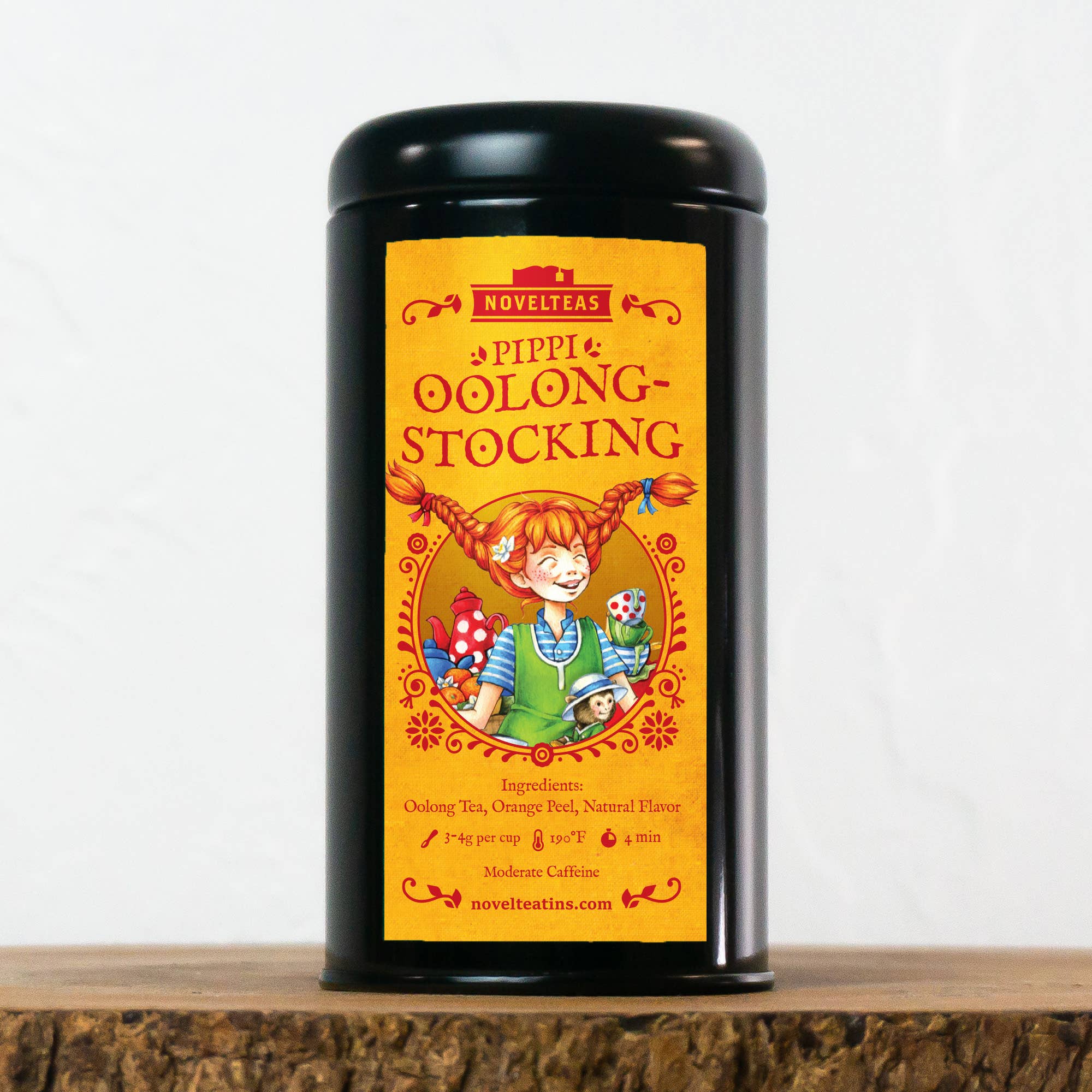 Pippi Oolongstocking - Astrid Lindgren Loose Leaf Tea in Tin