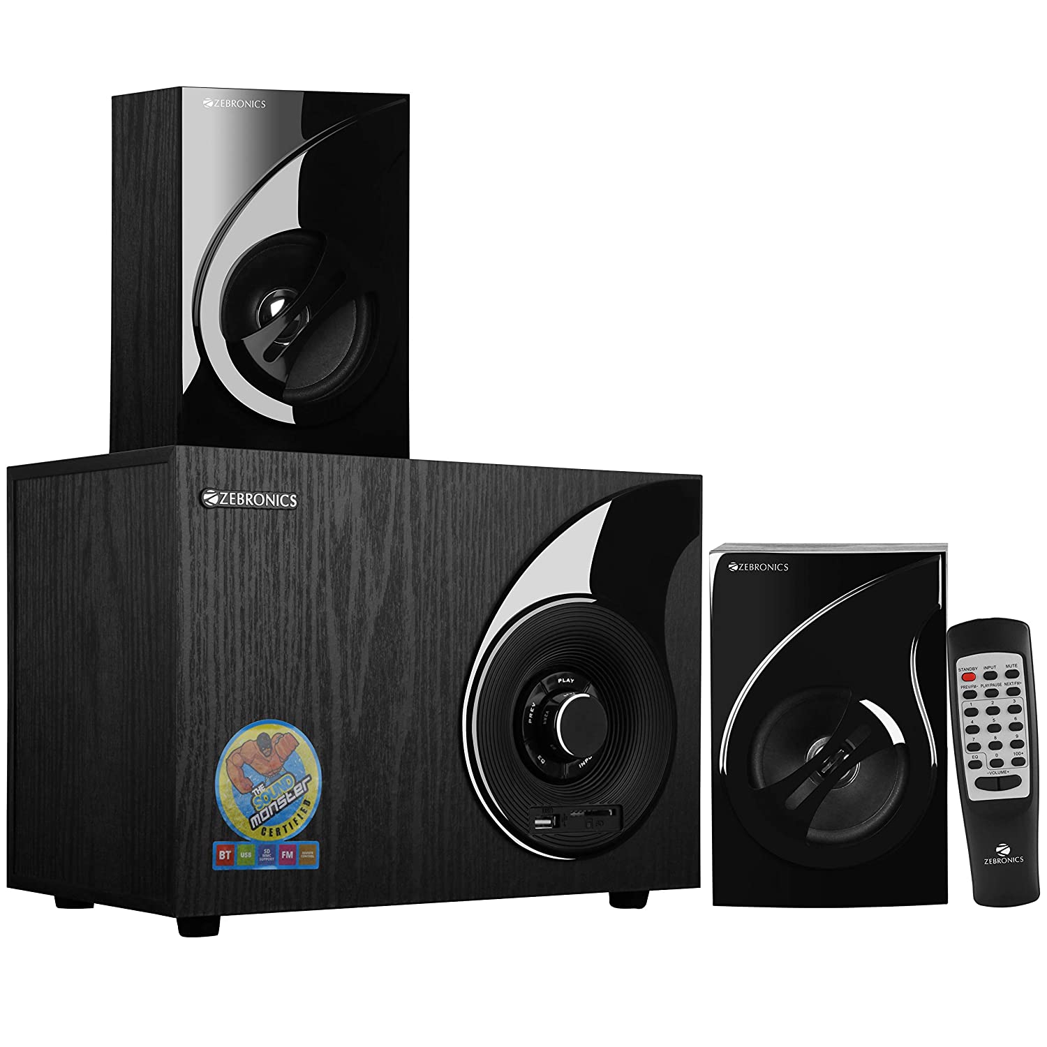 2.1 home theater zebronics