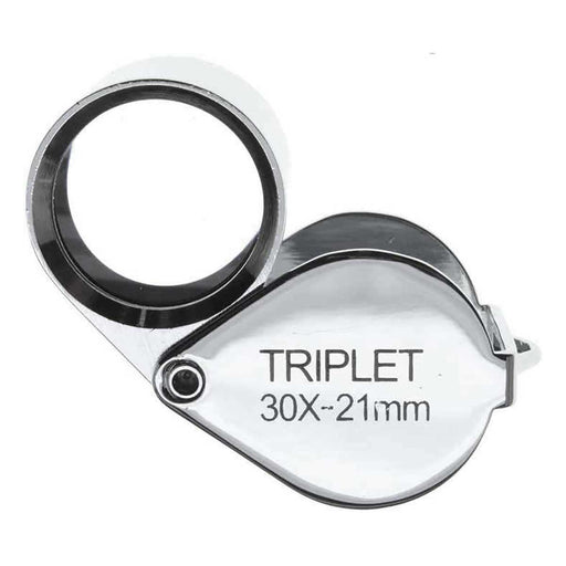 SE MJ31021C 10 x 21mm Professional Round Triplet Jeweler's Loupe