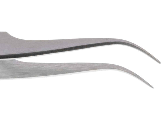 4.5 inch No Curved Tweezer Sharp Tip —