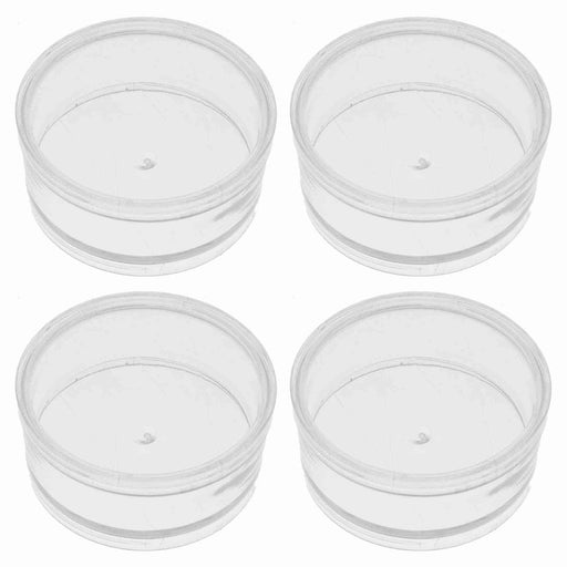 Buy Clear 2-Quart Plastic Container with Screw-Off Lid (Pack of 6