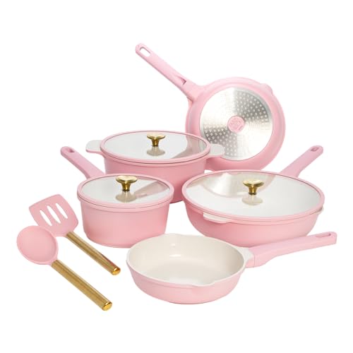 Carote 10 - Piece Granite Cookware Set A02114-SA