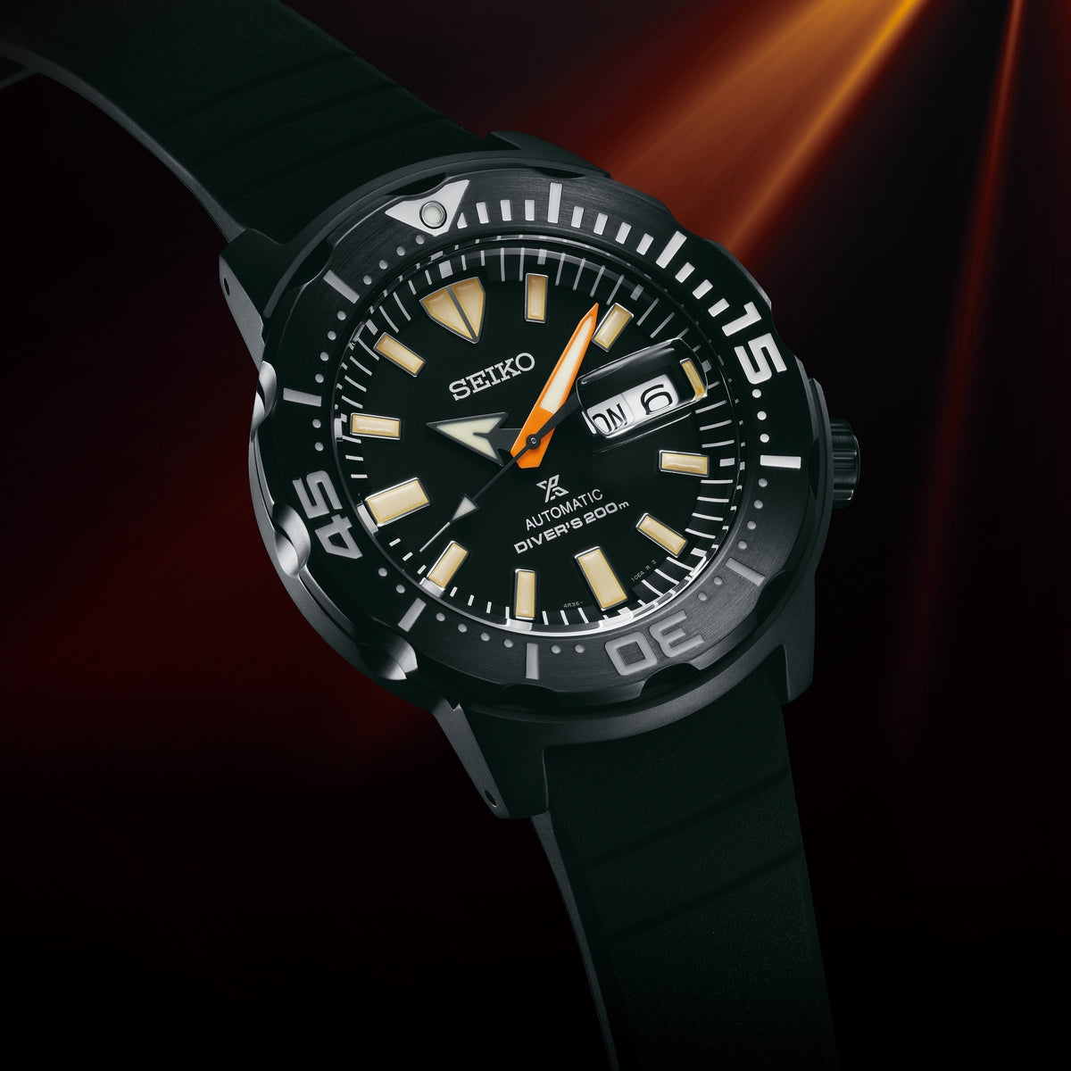 seiko prospex monster black series 7000 piece limited edition watch – LUVADO