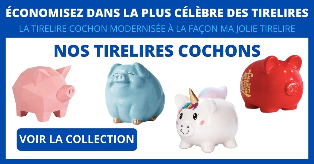 tirelire cochon