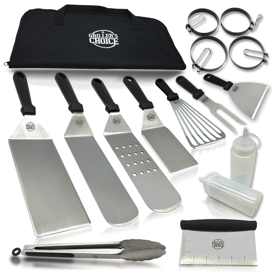 Griddle Accessories Kit,Upgrade 42pcs Flat Top Grill Accessories Set f –  DRG Custom Carts