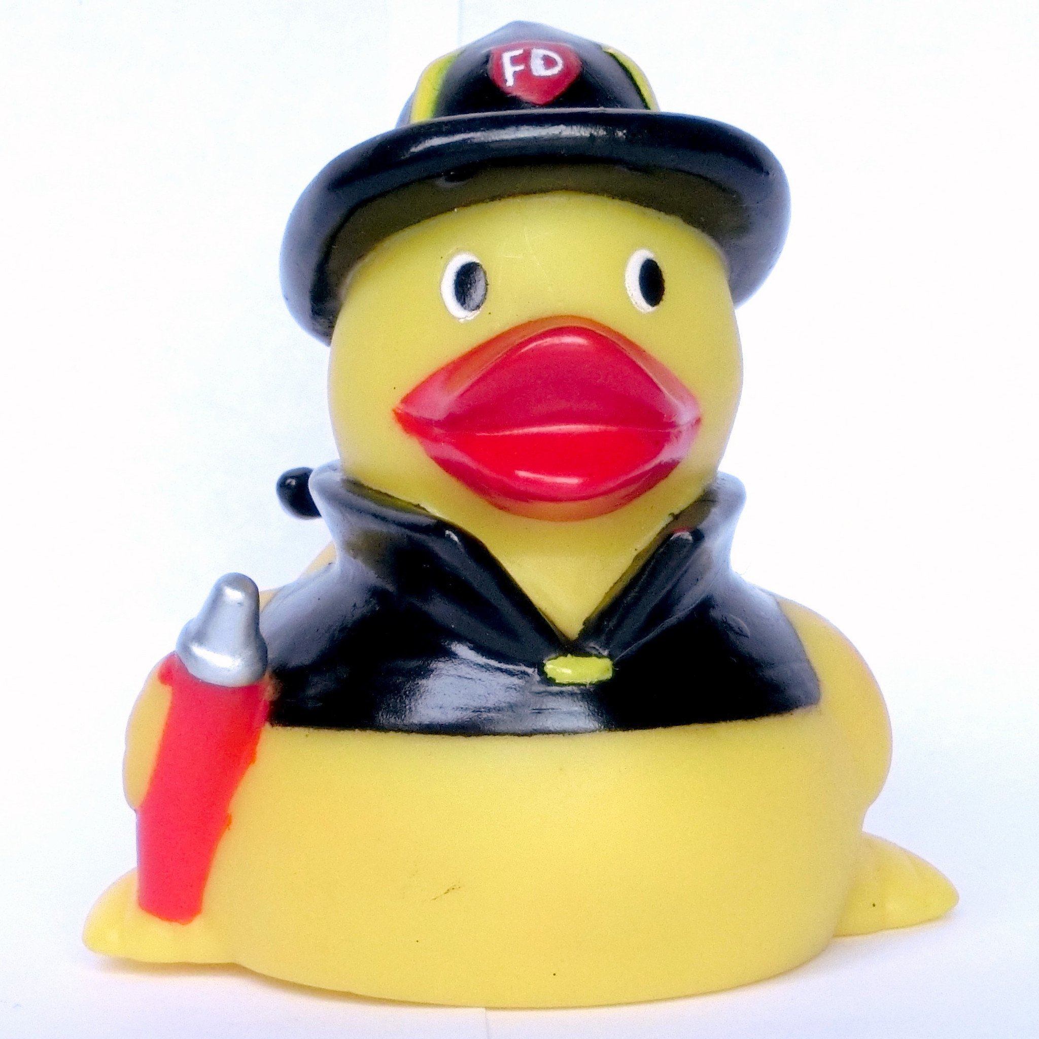 fireman rubber ducks