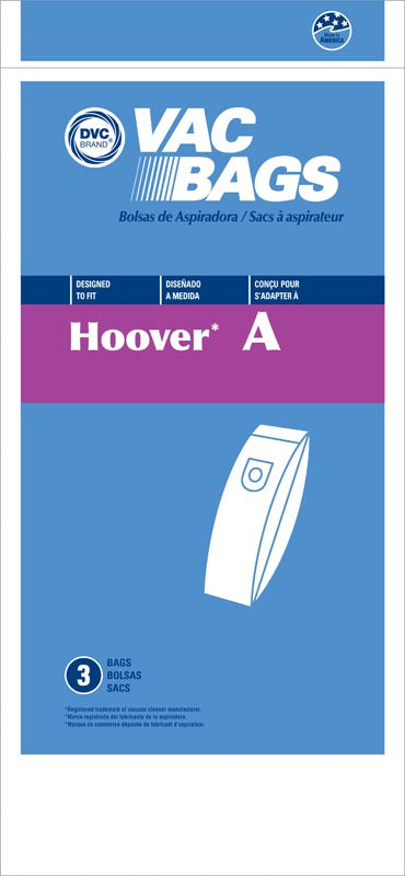 hoover paper vacuum replacement bag - 3 pack allergy buyers club