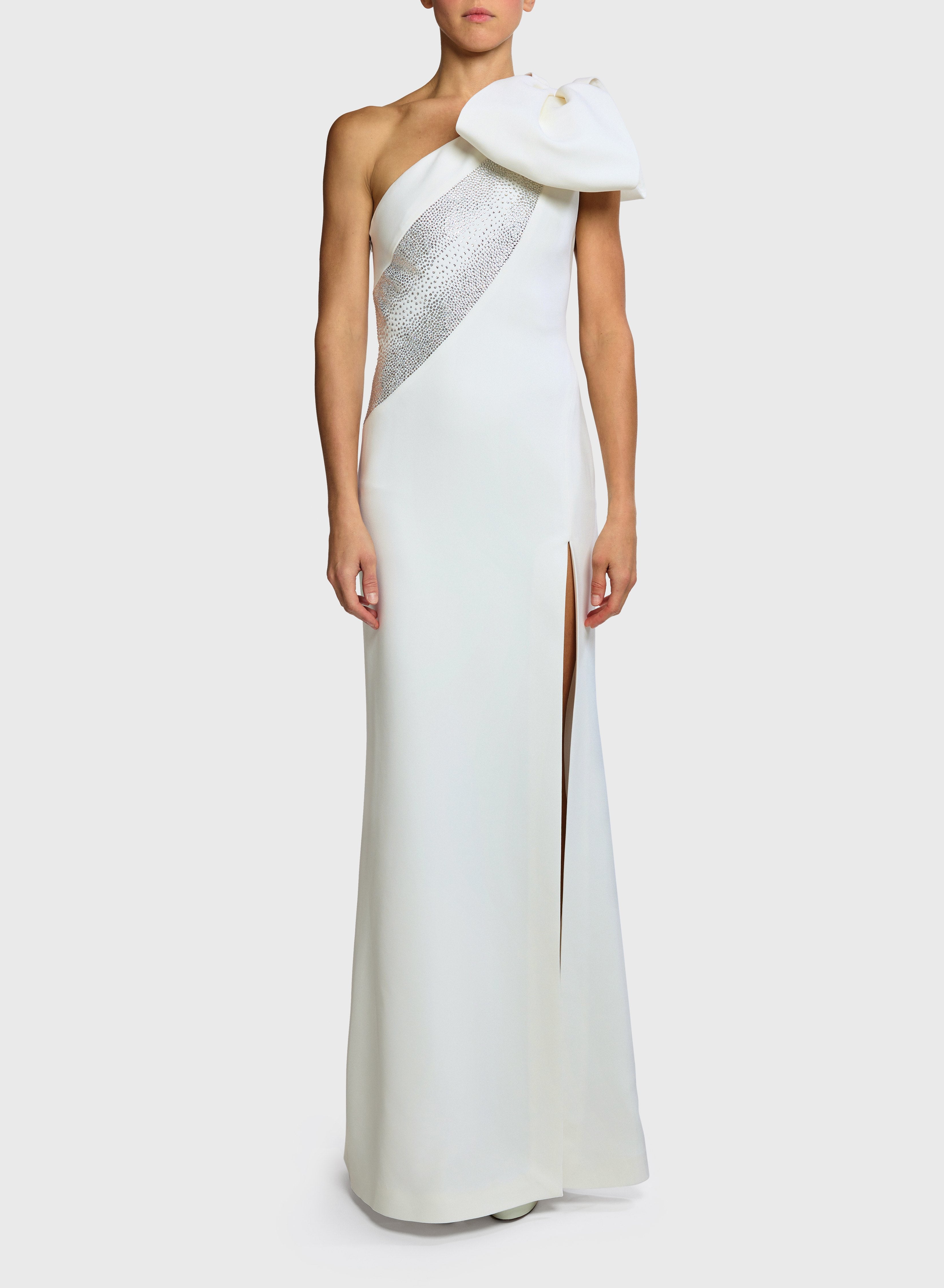 Crystal Wave Long Dress – Elie Saab US