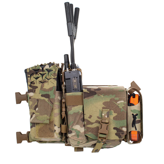 Spiritus Systems: LV-119 Rear Overt Plate Bag - SIERRATAC