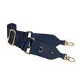 Navy Vegan Leather