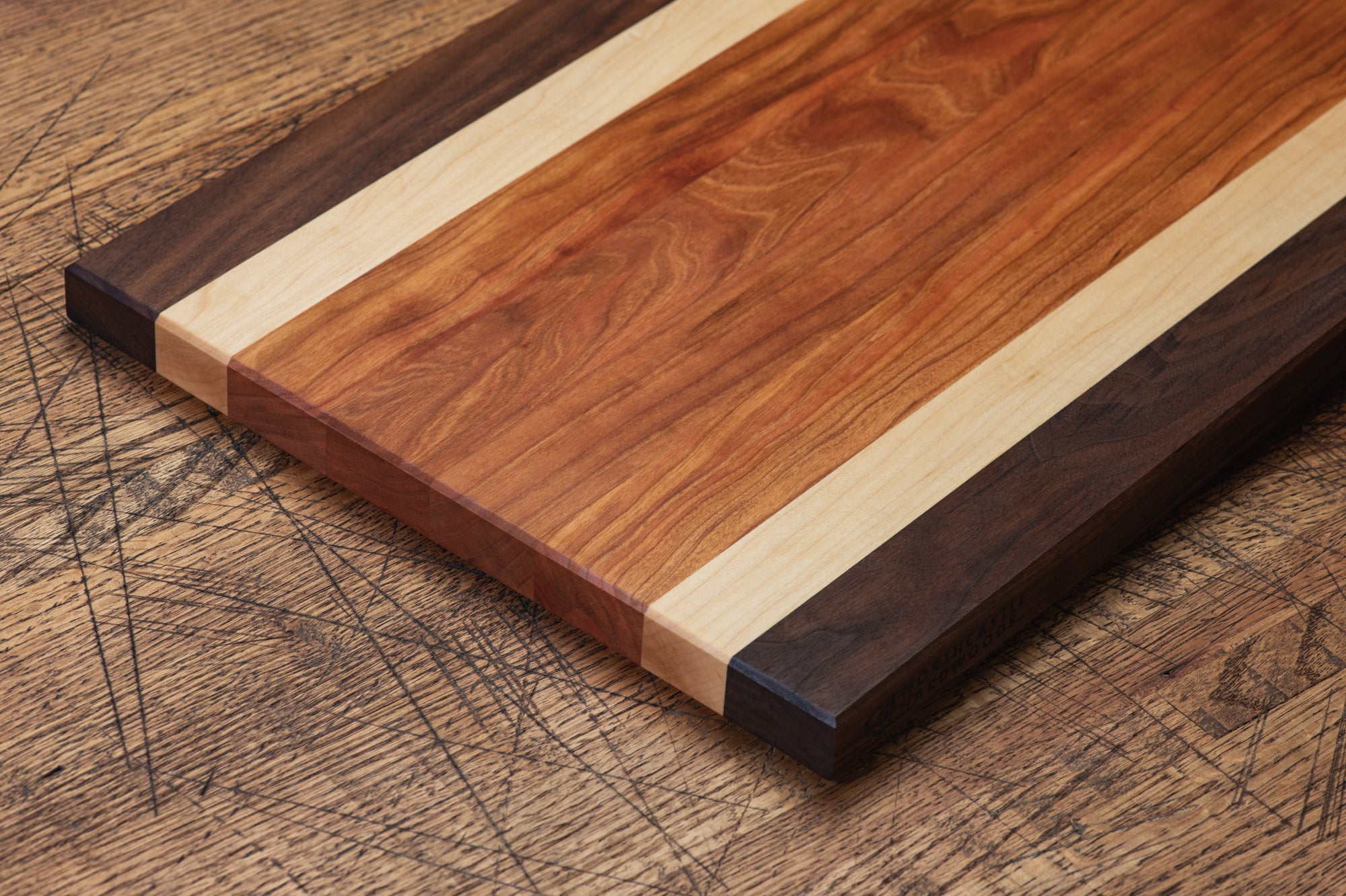 Classic Cutting Board Kit - Maple, Cherry & Walnut - Woodworkers Source