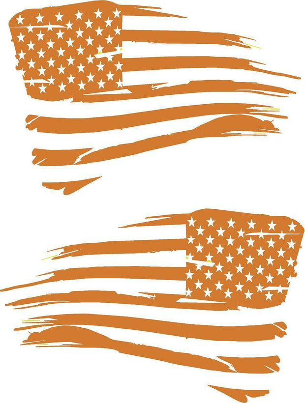 Vinyl Stickers American Flag