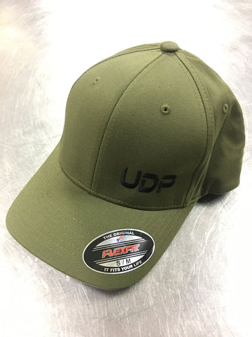 olive green flexfit hat