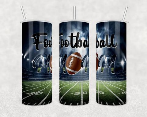 Customizable 20 oz. Football Tumbler – Ideal for Awards & Fan Gifts –  Lemondrop Designs