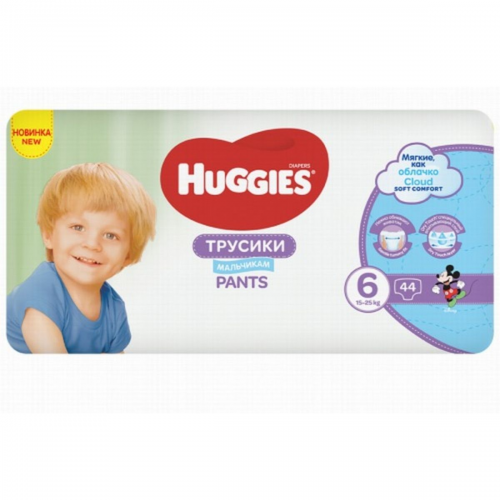 Huggies Elite soft pants 6, 15-25kg, 32pcs