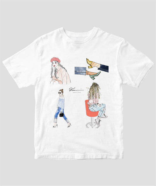 愛犬QOOちゃんTシャツ／風見和香（私立恵比寿中学） – T-OD