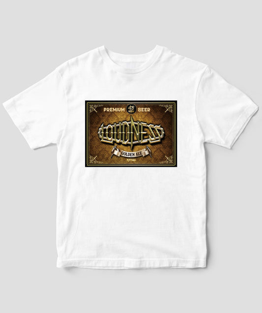 ラウドネス40周年BEERスペシャルTシャツ／WHITE ALE