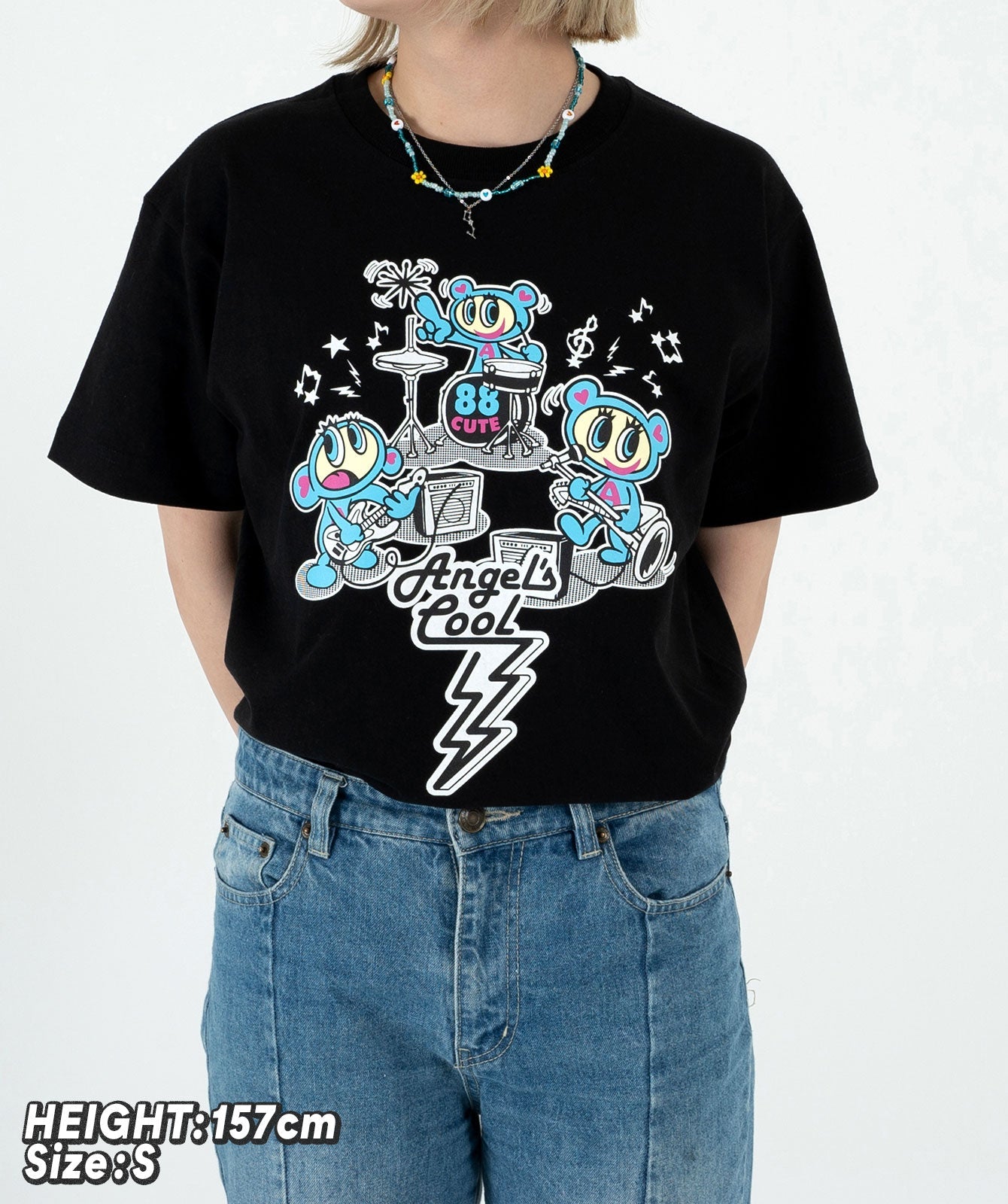 かっぺくん新品タグ付　レア　エンジェルブルー　160  Tシャツ　カッペくん　フルーツ