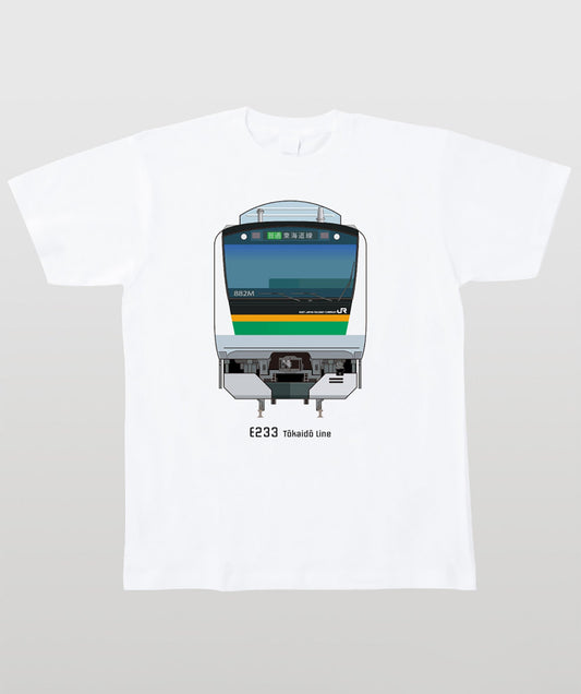 電車の顔図鑑Tシャツ 321系JR京都線/JR神戸線 Type A