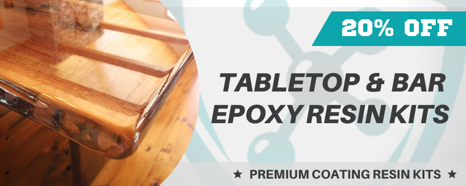 Epoxy Resin Kit for Tabletops, Woodwork, And Bars Tops - Coating