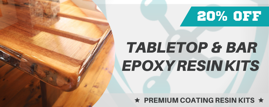 Epoxy Resin Kit for Tabletops, Woodwork, And Bars Tops - Coating Epoxy  Resin Kit