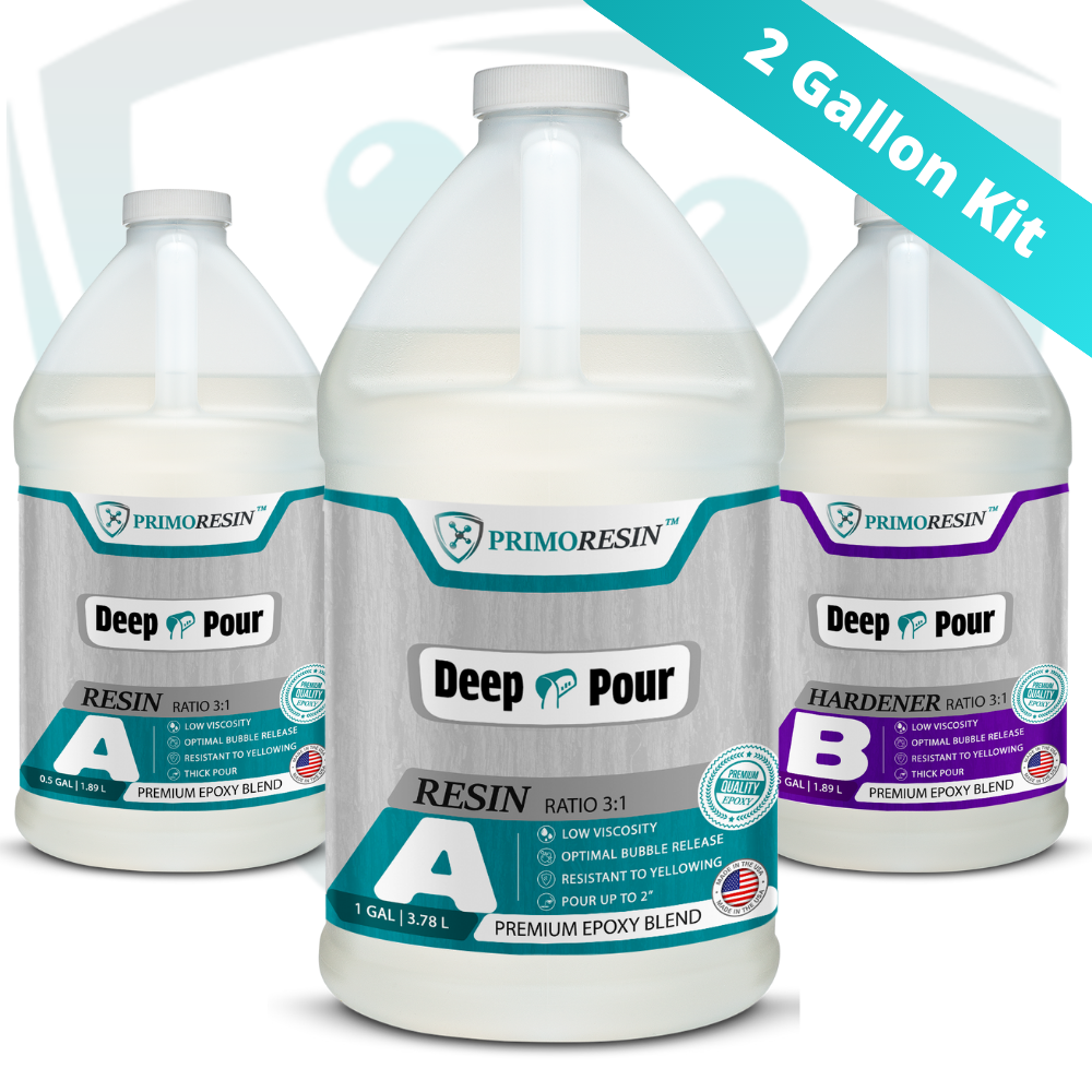 2 Gallons Deep Pour Epoxy Kit Primoresinca Primo Resin Us 