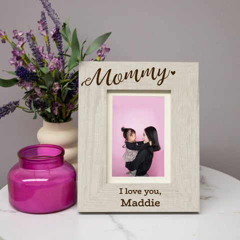 personalized mommy mothers day picture frame