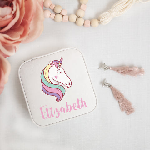 unicorn jewelry box gift for girls