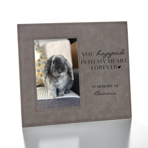 bunny memorial picture frame gift 