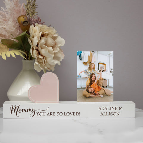 mom you are so loved photo gift mothers day