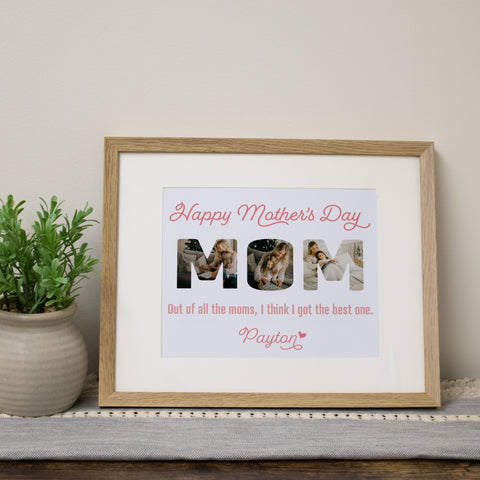 happy mothers day photo frame gift