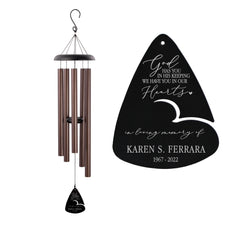 personalized god has you memorial wind chime