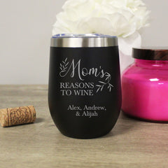 moms reasons to wine mothers day wine tumbler