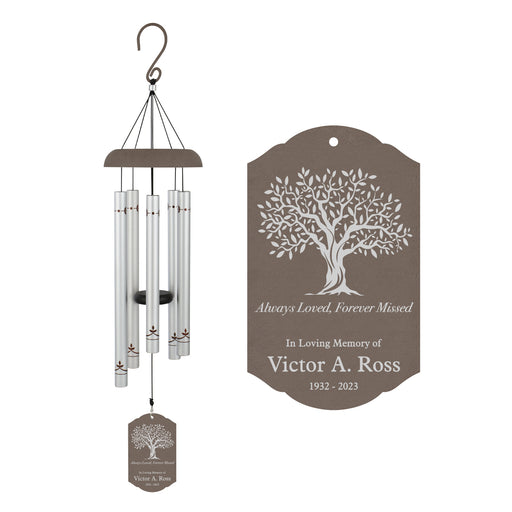 Fishing in Heaven Memorial Chime Fishing Dad Sympathy Garden Chime