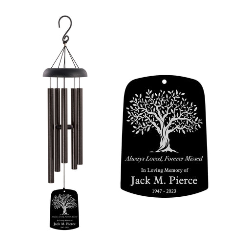 Personalized Hunting in Heaven Sympathy Wind Chime — 28 Collective