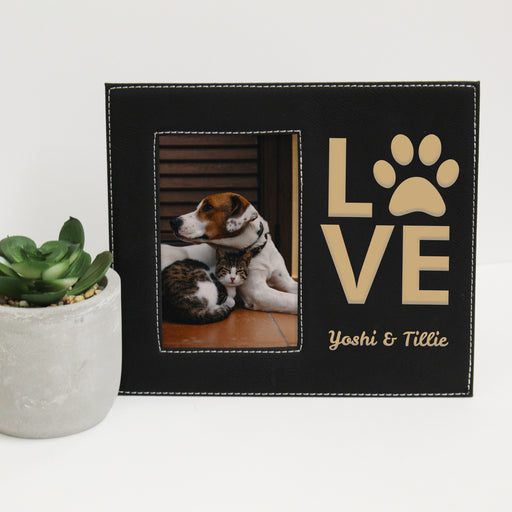 Personalized Glass Paw Print Keepsake —  Modern  Dog Shop