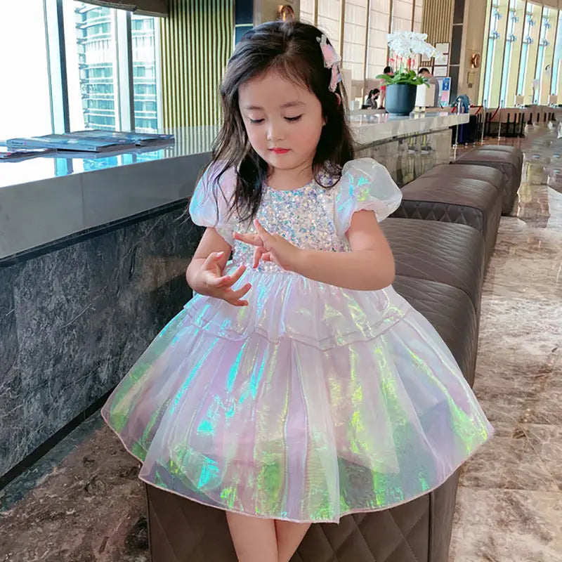 Fashion Children's Girl Dress Birthday Dress