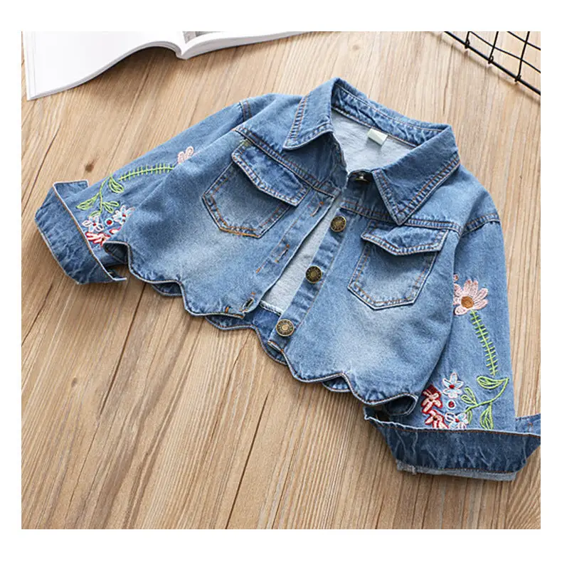 tulle denim jacket