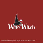 Wine Witch, Boyfriend Women T-shirt